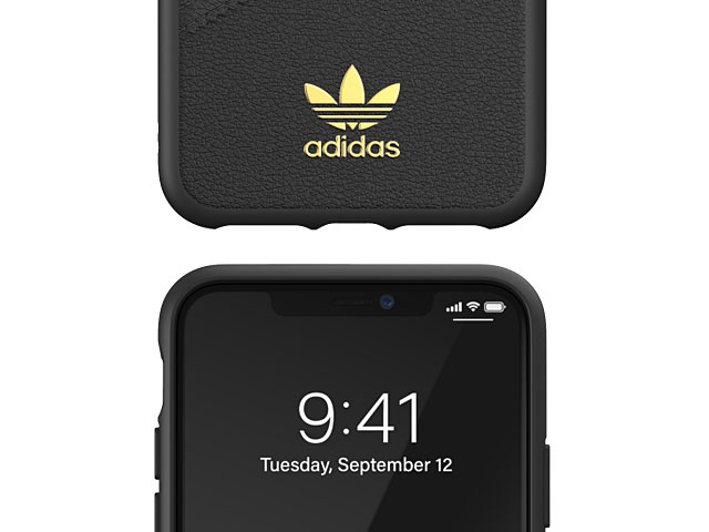 Adidas Moulded Case PU Premium FW19 (Black/Gold) for iPhone 11 Pro Max (6.5)