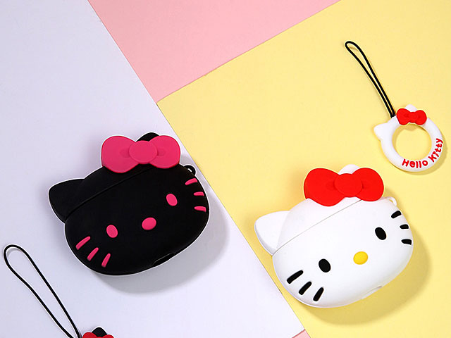 3D Hello Kitty Head AirPods Case
