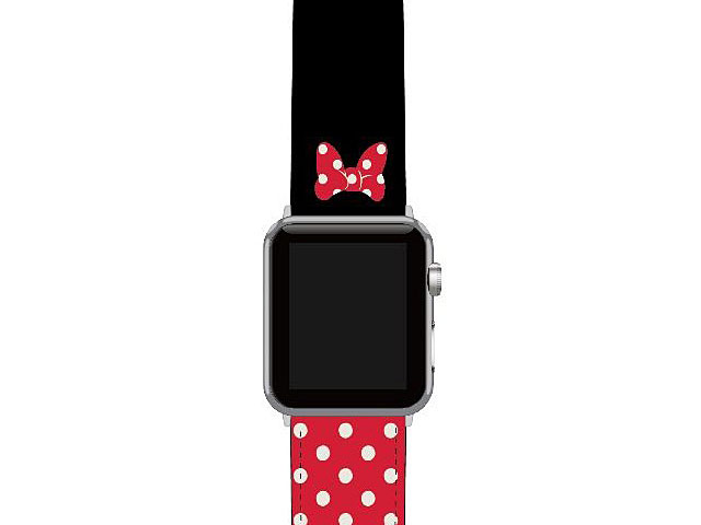 Disney Minnie Leather Watch Band for Apple Watch 1~5 series