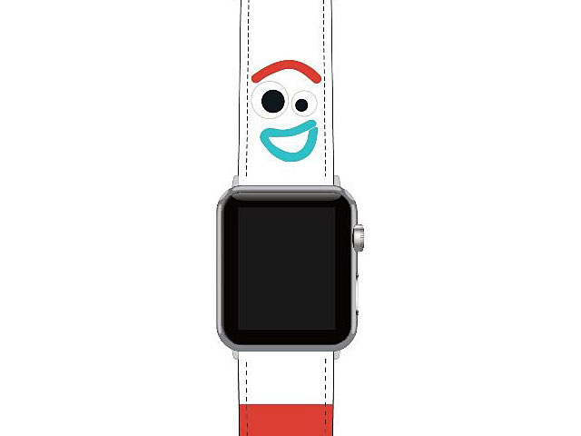 Disney Toy Story - Forky Leather Watch Band for Apple Watch 1~5 series