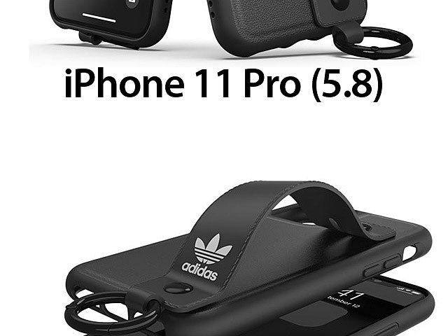 Adidas Orginals Adjustable Wrist Strap Kickstand Sports Case for iPhone 11 Pro (5.8)