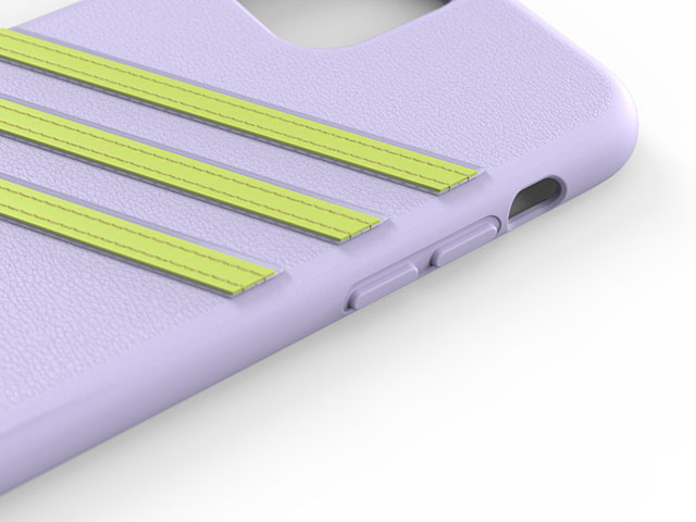 Adidas Moulded Case PU Woman SS20 (Purple Tint/Hi-Res Yellow) for iPhone 11 Pro (5.8)