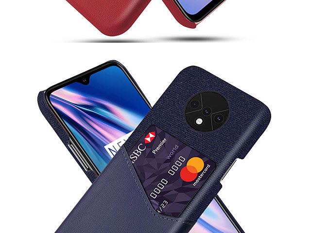 OnePlus 7T Two-Tone Leather Case with Card Holder