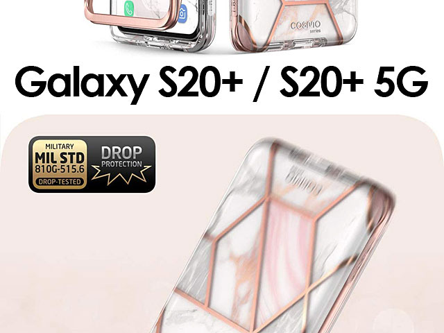 i-Blason Cosmo Slim Designer Case (Pink Marble) for Samsung Galaxy S20+ / S20+ 5G