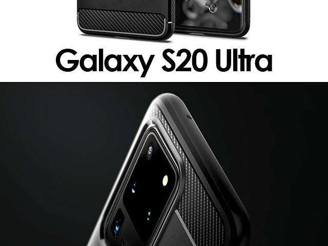 Spigen Rugged Armor Case for Samsung Galaxy S20 Ultra