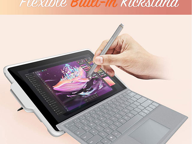 i-Blason Cosmo Slim Designer Case (Pink Marble) for Microsoft Surface Pro 7