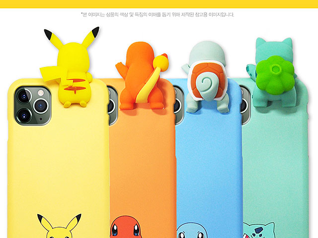 3D Pokemon Series Soft Case for iPhone 11 Pro (5.8)