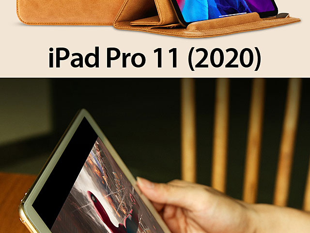 iPad Pro 11 (2020) 2-in-1 Leather Sleeve Stand