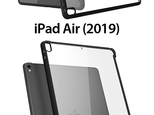 i-Blason Clear Bumper Case (Compatible with Smart Keyboard) for iPad Air (2019)