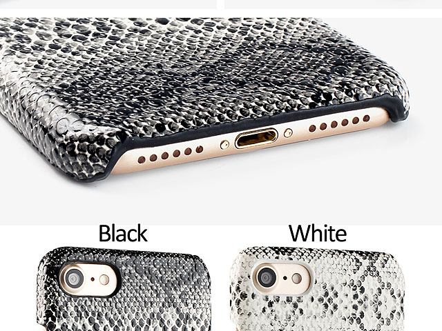 iPhone SE (2020) Faux Snake Skin Back Case