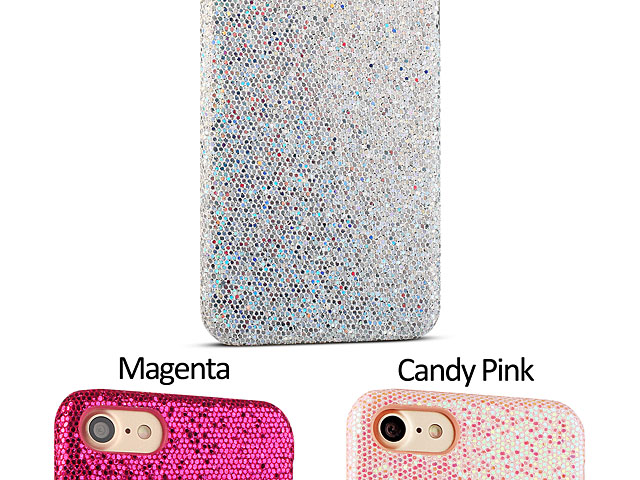 iPhone SE (2020) Glitter Plastic Hard Case