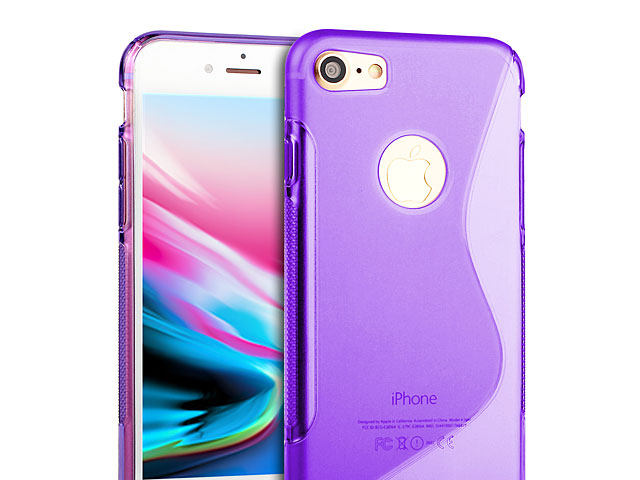 iPhone SE (2020) Wave Plastic Back Case