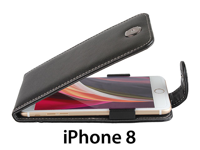 Brando Workshop Leather Case for iPhone SE (2020) (Flip Top)