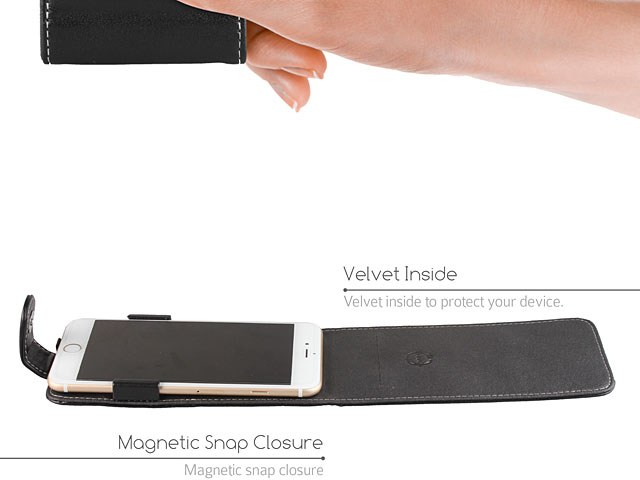 Brando Workshop Leather Case for iPhone SE (2020) (Flip Top)