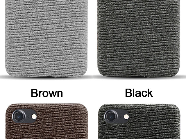 iPhone SE (2020) Fabric Canvas Back Case