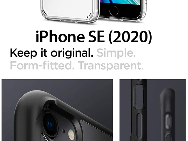 Spigen Ultra Hybrid 2 Case for iPhone SE (2020)