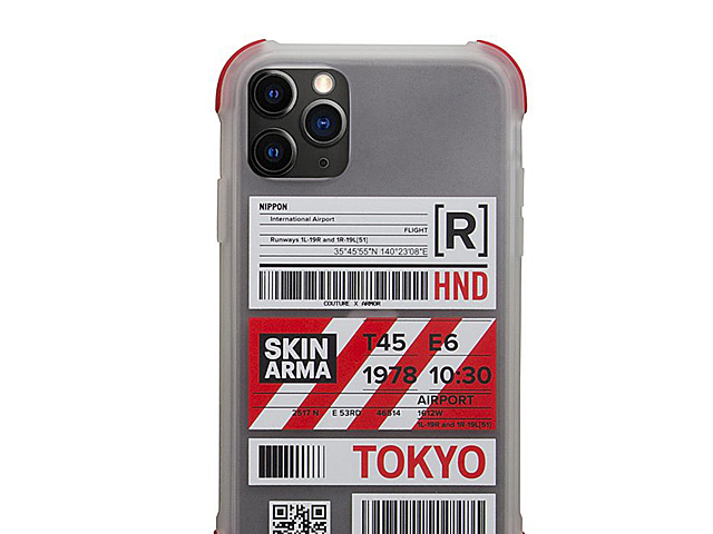 Skinarma Matte Airport Boarding Pass Ticket Case (Tokyo) for iPhone 11 Pro Max (6.5)
