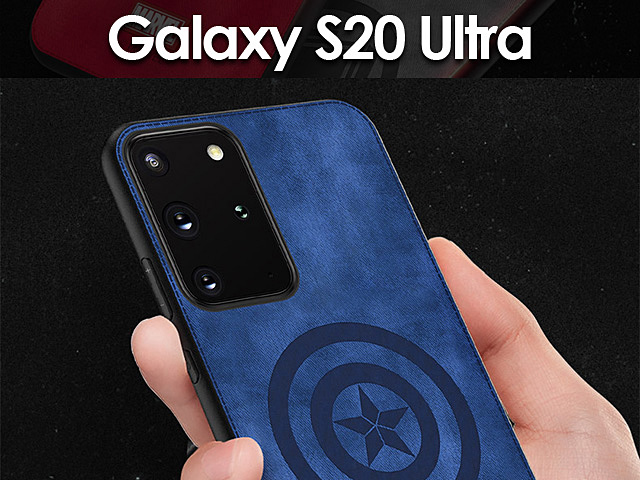 Marvel Series Fabric TPU Case for Samsung Galaxy S20 Ultra / S20 Ultra 5G