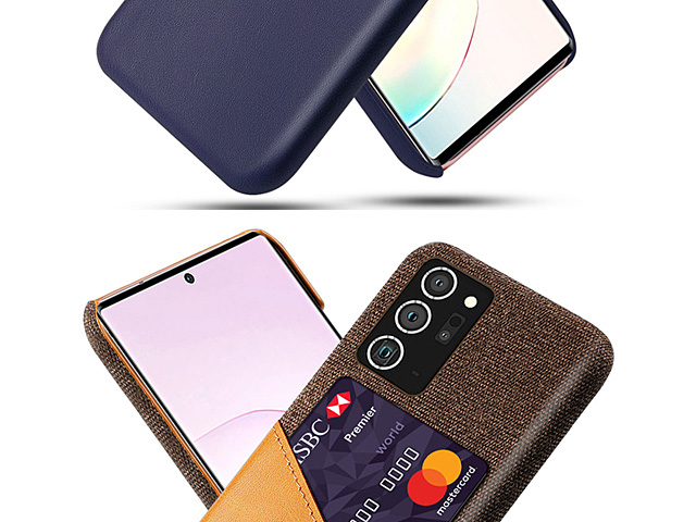 Samsung Galaxy Note20 Ultra / Note20 Ultra 5G Two-Tone Leather Case with Card Holder