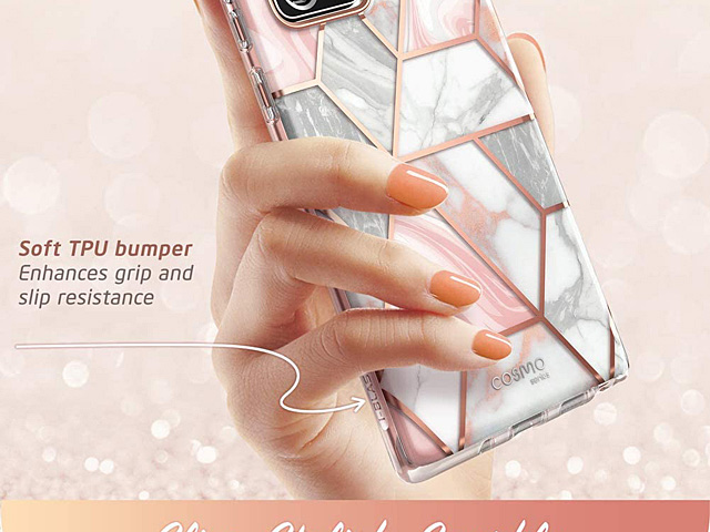 i-Blason Cosmo Slim Designer Case (Pink Marble) for Samsung Galaxy Note20 Ultra / Note20 Ultra 5G
