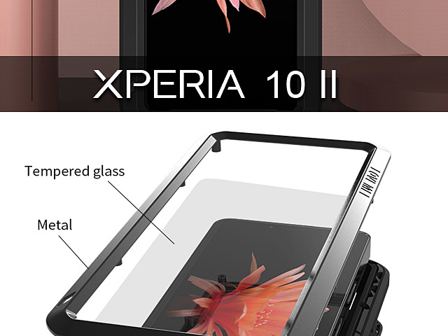 LOVE MEI Sony Xperia 10 II Powerful Bumper Case