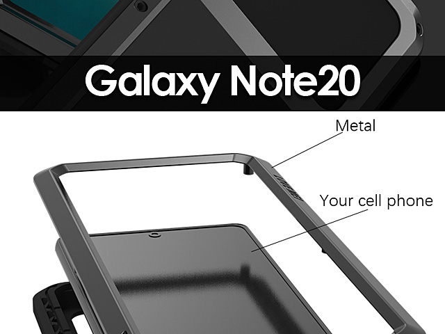 LOVE MEI Samsung Galaxy Note20 Powerful Bumper Case
