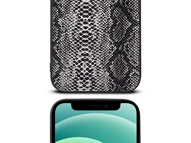 iPhone 12 mini (5.4) Faux Snake Skin Back Case