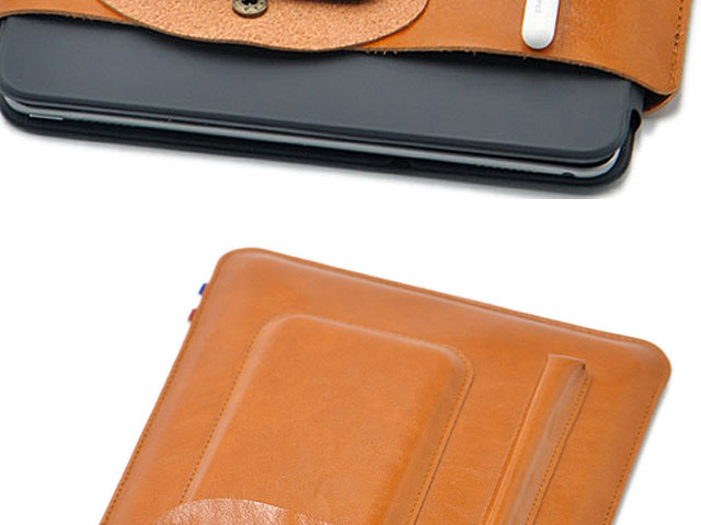 iPad Pro 12.9 (2021) Multi-functional Leather Pouch