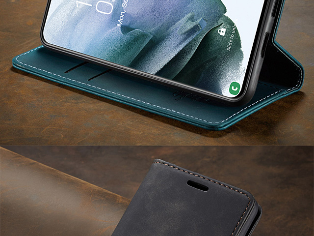 Samsung Galaxy S21 5G Retro Flip Leather Case