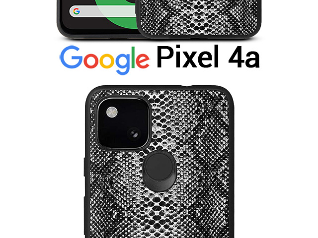Google Pixel 4a Faux Snake Skin Back Case