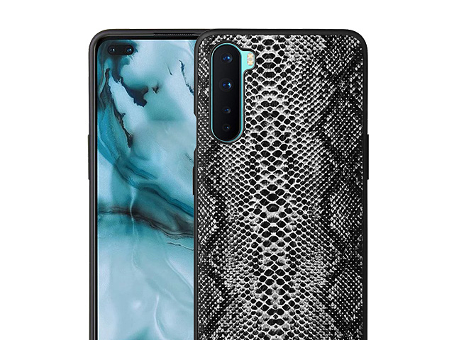 OnePlus Nord Faux Snake Skin Back Case