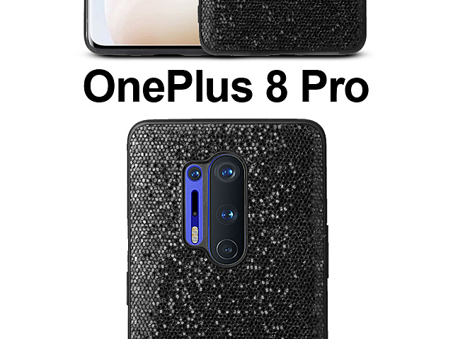 OnePlus 8 Pro Glitter Plastic Hard Case