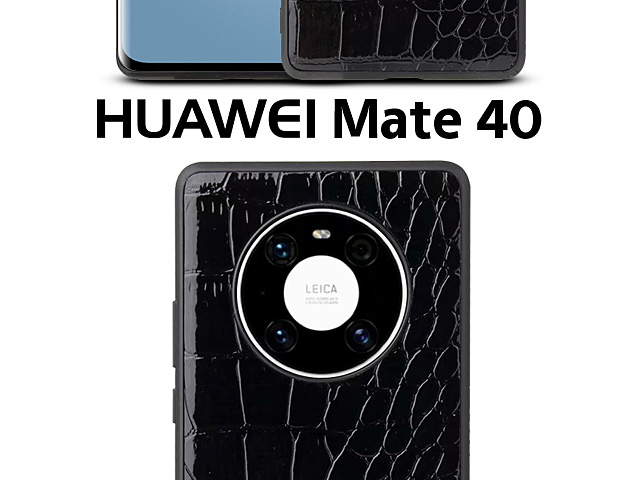 Huawei Mate 40 Crocodile Leather Back Case