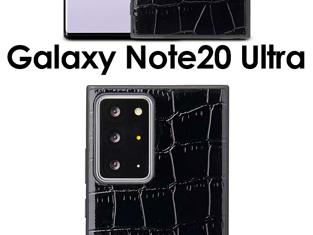 Samsung Galaxy Note20 Ultra / Note20 Ultra 5G Crocodile Leather Back Case