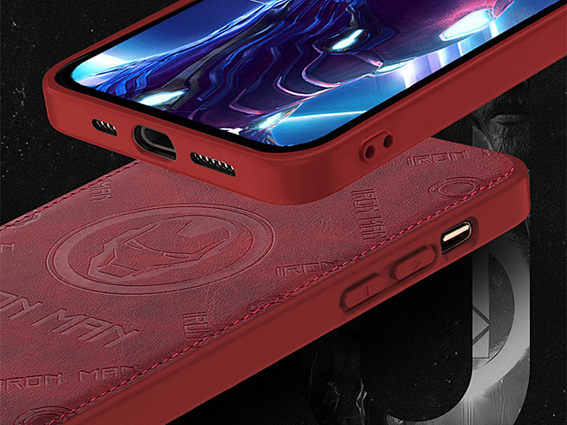 Marvel Series Leather TPU Case for iPhone 12 (6.1)