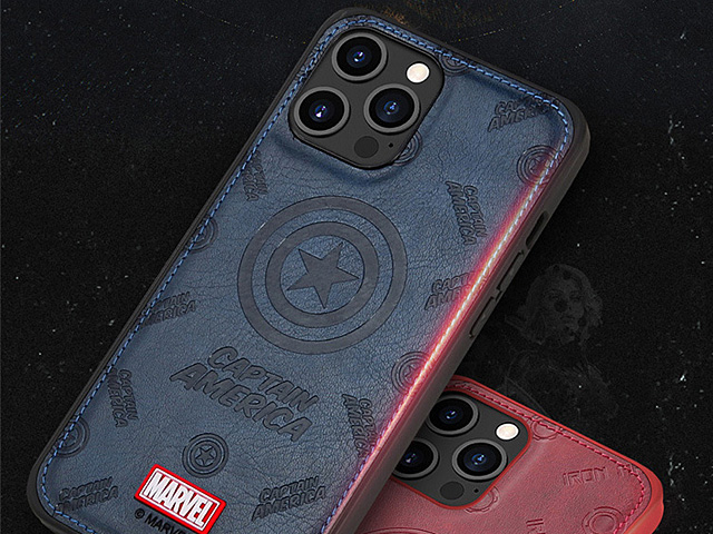 Marvel Series Leather TPU Case for iPhone 12 Pro (6.1)