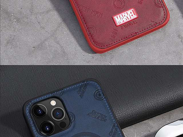 Marvel Series Leather TPU Case for iPhone 12 Pro (6.1)