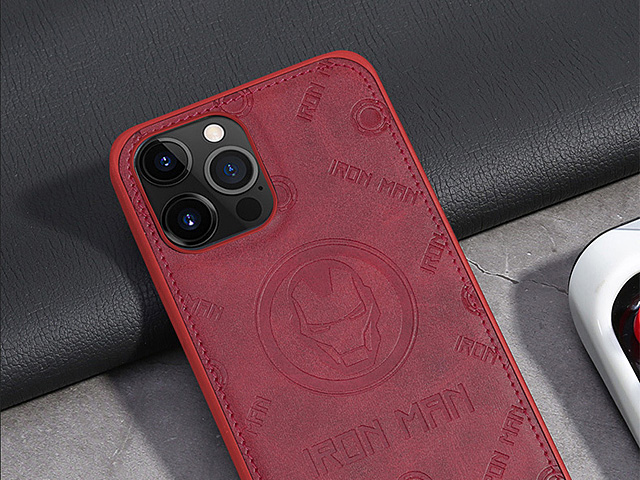 Marvel Series Leather TPU Case for iPhone 12 Pro Max (6.7)