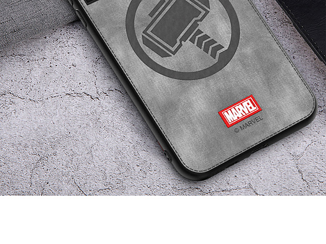 Marvel Series Fabric TPU Case for Samsung Galaxy S21 Ultra 5G
