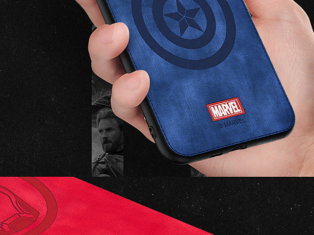 Marvel Series Fabric TPU Case for Samsung Galaxy S21 5G