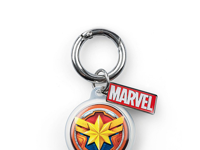 infoThink MARVEL Series AirTag Protective Case - Captain Marvel