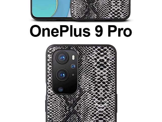 OnePlus 9 Pro Faux Snake Skin Back Case