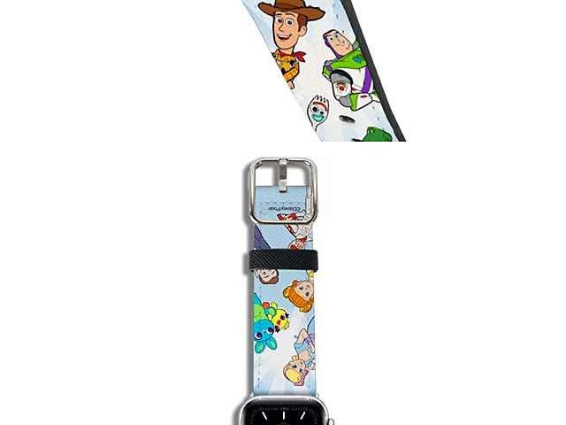 Disney Toy Story Party 2 Leather Watch Band for Apple Watch