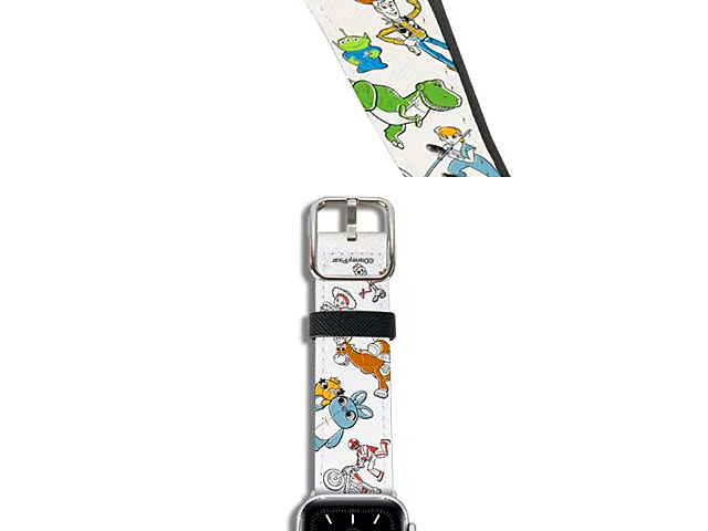 Disney Toy Story Party 1 Leather Watch Band for Apple Watch