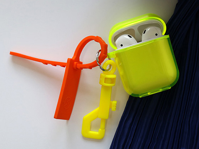 Fluorescent Yellow AirPods Case