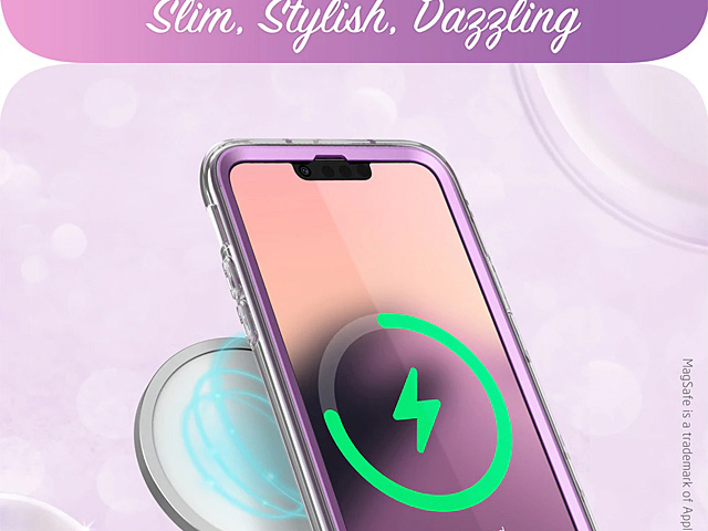i-Blason Cosmo Slim Designer Case (Purple Marble) for iPhone 13 Pro (6.1)