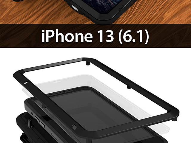 LOVE MEI iPhone 13 (6.1) Powerful Bumper Case