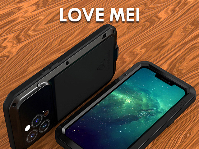 LOVE MEI iPhone 13 Pro (6.1) Powerful Bumper Case