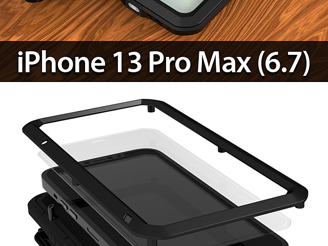 LOVE MEI iPhone 13 Pro Max (6.7) Powerful Bumper Case