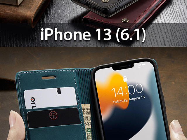 iPhone 13 (6.1) Retro Flip Leather Case